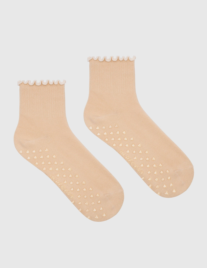 Toe The Line Grip Socks